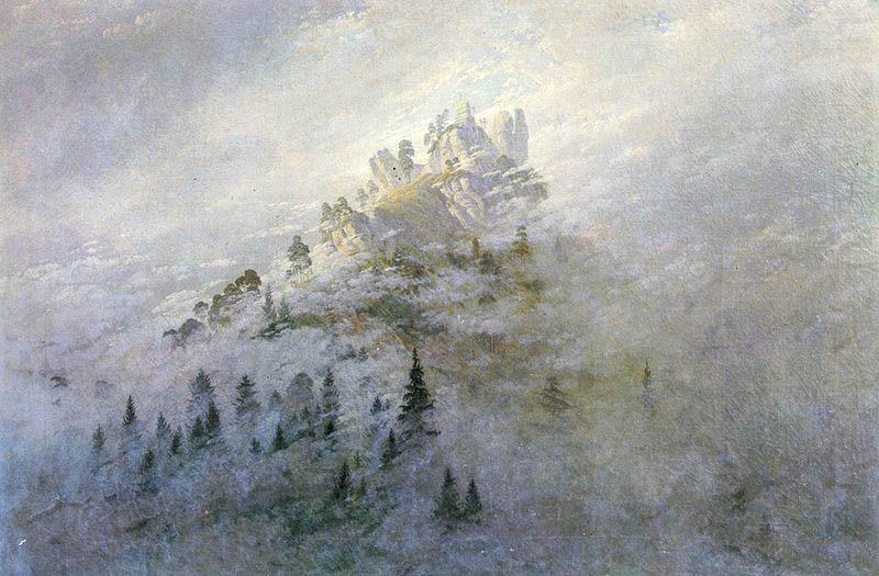 Morgennebel im Gebirge, Caspar David Friedrich